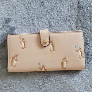 Coach 1941 slim trifold NWT